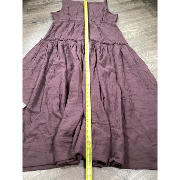 ASOS Design Bitter Chocolate Womens Maxi Dress UK 18 EU 46 US 14 Made Casual new - Picture 2 of 7